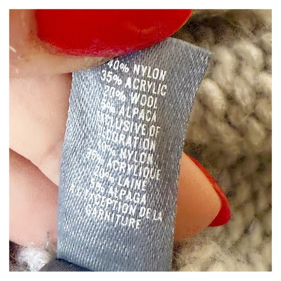 Aerie Light Gray Women's Sweater - Picture 5 of 8